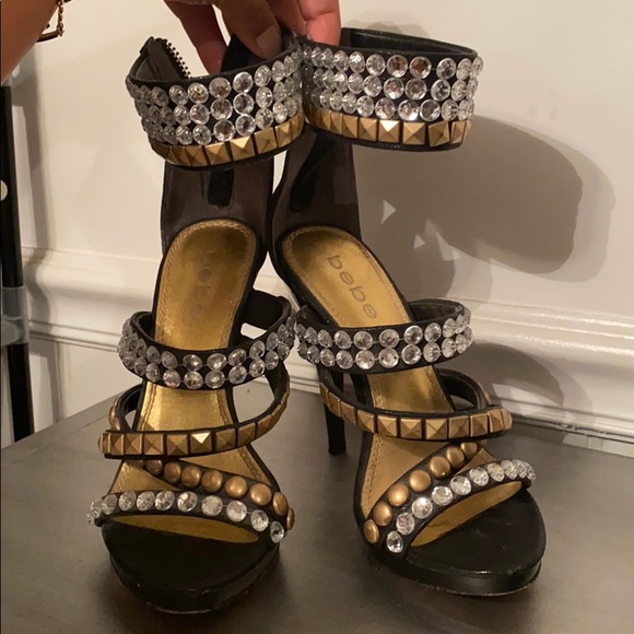 Bebe studded sandal balmain inspired - Picture 2 of 6